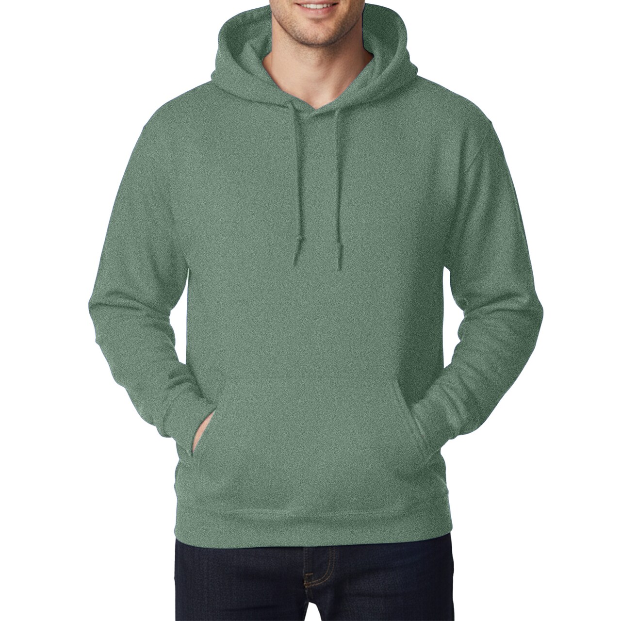 Gildan Unisex Fleece Hooded Sweatshirt 18500, Pullover Hoodie for Arts & Craft